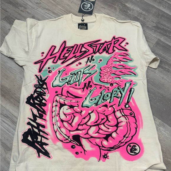 Hellstar “no guts no glory “ t-shirt